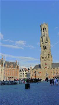 ブルージュのマルクト広場